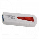 USB 3.0 Flash 64Gb Smart Buy Iron белый/красный