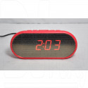 VST 712Y-1 часы настольные с красными цифрами