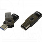 USB Flash 128Gb Kingston Data Traveler Swivl металл 3.0