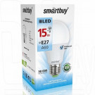 Светодиодная Лампа Smartbuy A60 Е27 15Вт белый свет