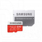 microSDHC 256Gb Samsung Class 10 Evo Plus U1 U3 + адаптер