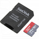 microSDHC 256Gb SanDisk Class 10 Ultra UHS-I с адаптером