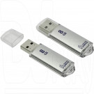 USB Flash 8Gb Smart Buy V-Cut серебряная