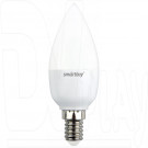 Светодиодная Лампа Smartbuy C37 Е14 7Вт холодный дневной свет