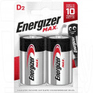 Energizer MAX LR20 BL2 упаковка 2шт