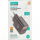 Зарядное устройство USB 3.0A FaizFull FC82 PD20W, QC3.0 с дисплеем