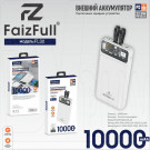 Power bank FaizFull FL32 (10000 mAh) USB Quick Charge 3.0, PD 22.5W