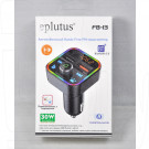 FM-трансмиттер Eplutus FB-13 Bluetooth, Handsfree, Quick Charge 3.0