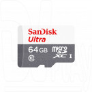 microSDHC 64Gb SanDisk Class 10 Ultra UHS-I без адаптера