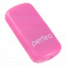 CARD READER Micro SD Perfeo PF-VI-R009 Фиолетовый