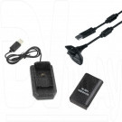 Зарядка Play & Charge Kit 4-in-1 XBOX 360 Slim (1 аккум+кабель+док.станция)