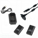 Зарядка Play & Charge Kit XBOX 360 Slim (2 аккума+кабель+док.станция)