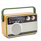 Радиоприемник Kemai MD-506BT (Bluetooth\USB\MP3\microSD\пульт) светлый