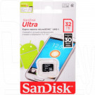 microSDHC 32Gb Sandisk Class 10 Ultra без адаптера