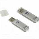 USB 3.0 Flash 64Gb Smart Buy V-Cut серебристая