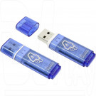 USB Flash 4Gb Smart Buy Glossy синяя