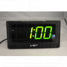 VST 732-2 часы настольные с зелеными цифрами