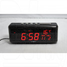 VST 762W-1 часы настольные с красными цифрами