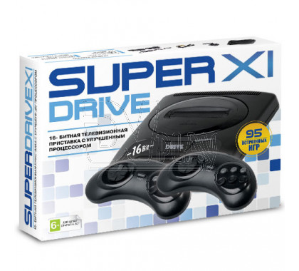 Игровая приставка 16bit SUPER DRIVE 11 (95 игр) 