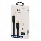 Кабель HDMI - HDMI v2.0 1 м Harper, плоский