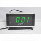 VST 721-4 часы настольные с ярко-зелеными цифрами