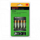 Зарядное устройство для 4-х аккумуляторов Kodak USB + 4 X AAA 1100 mAh [K4AA/AAA]