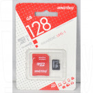 microSD 128Gb Smart Buy Class 10 UHS-I с адаптером