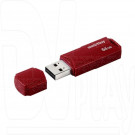 USB 2.0 Flash 64Gb Smart Buy Clue бордовая